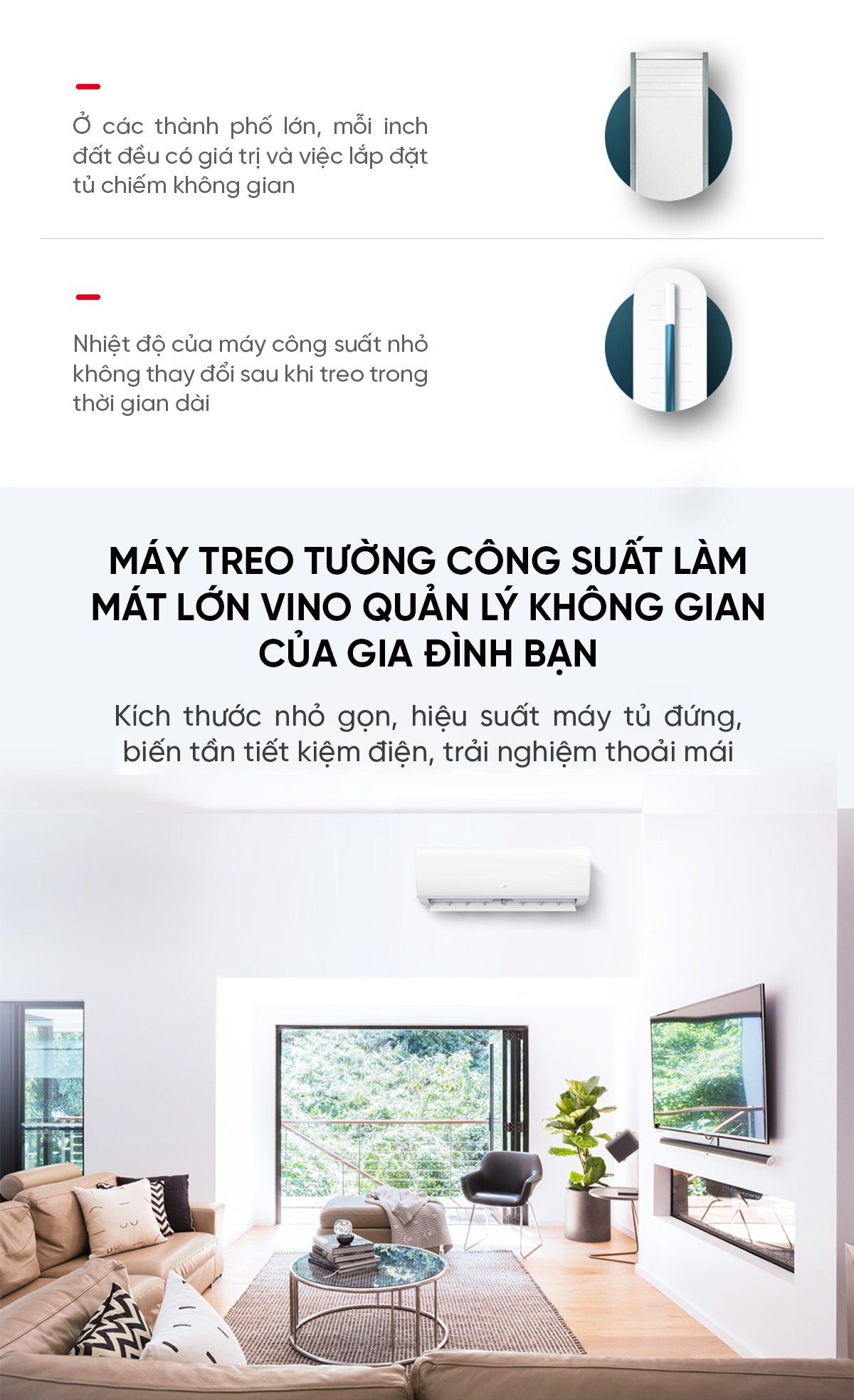 Điều hòa 2 chiều Xiaomi Vino 27000BTU 3HP tiết kiệm điện KFR-70GW/V31AA2-N2