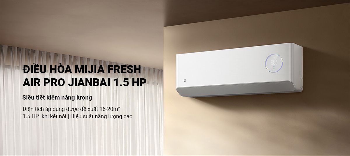 Điều hòa Xiaomi Mijia 12000BTU KFR-35GW/F5A1 Pro 1.5HP 2 chiều