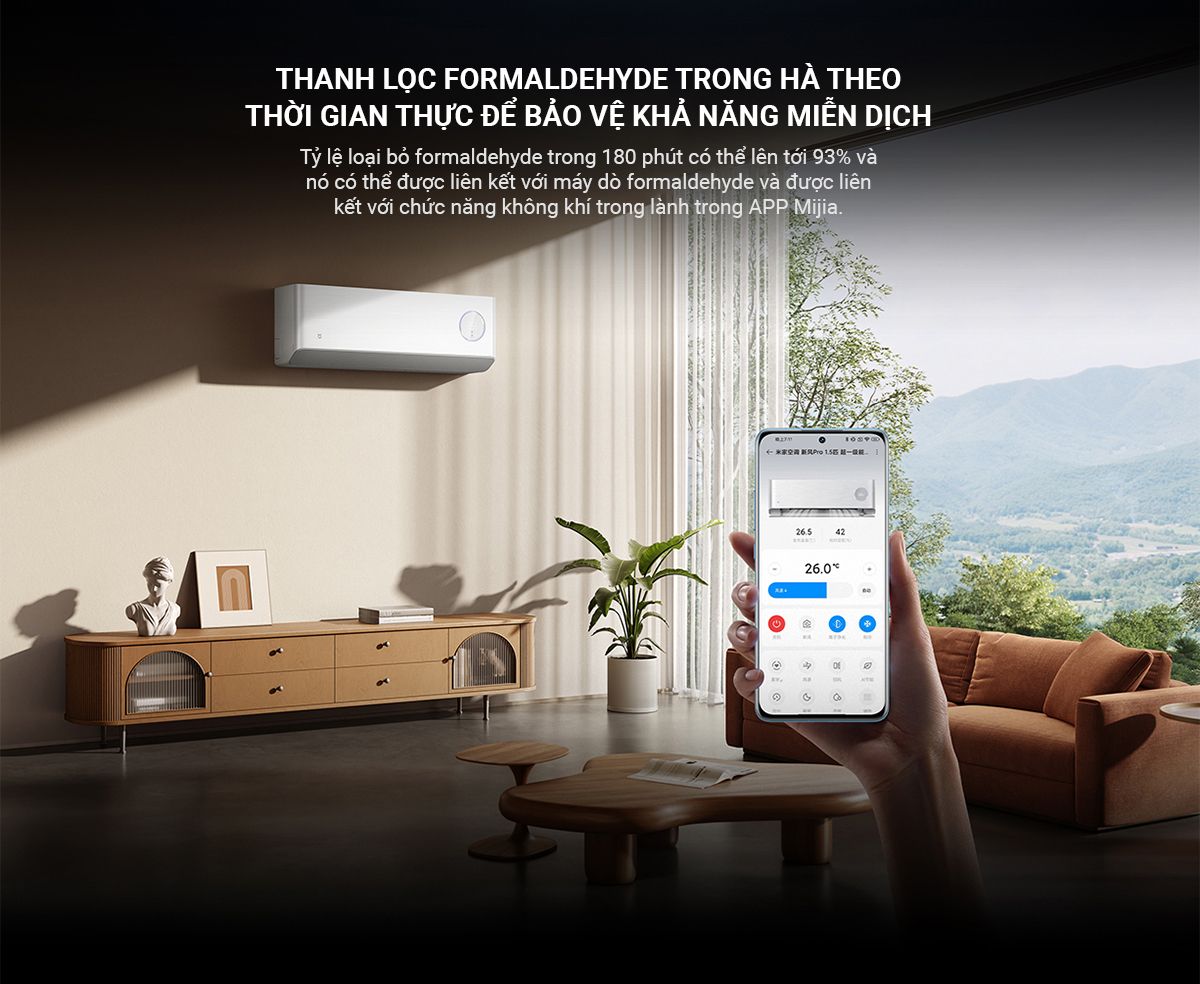 Điều hòa Xiaomi Mijia 12000BTU KFR-35GW/F5A1 Pro 1.5HP 2 chiều
