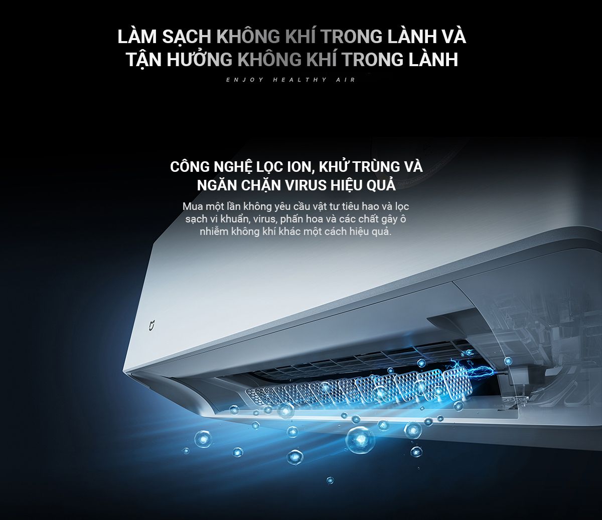 Điều hòa Xiaomi Mijia 12000BTU KFR-35GW/F5A1 Pro 1.5HP 2 chiều