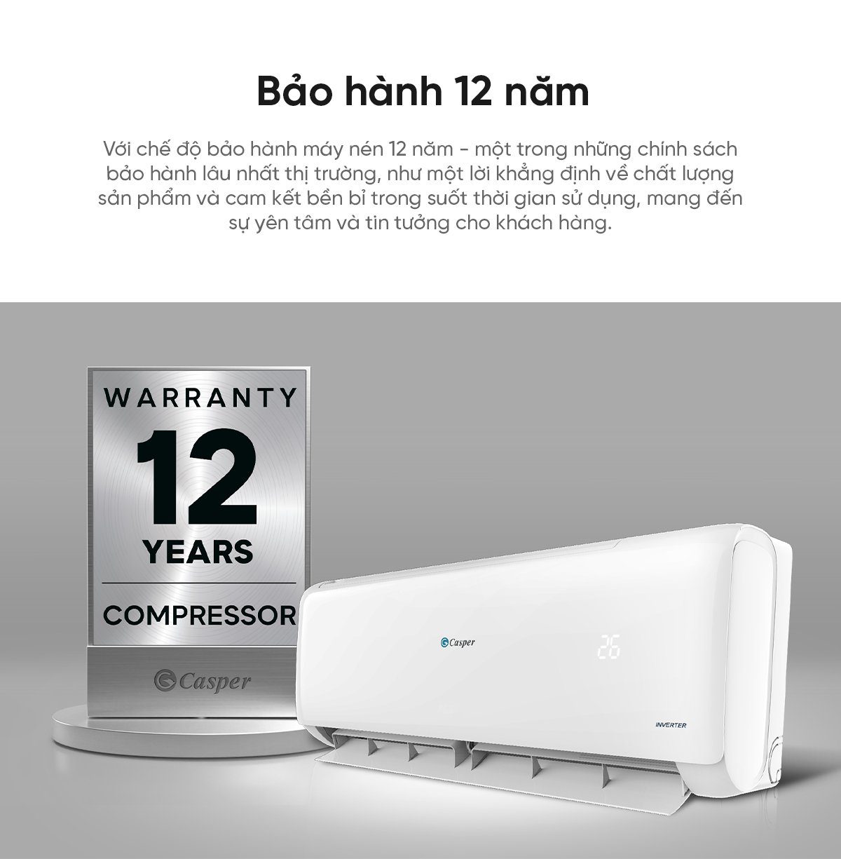 Điều hòa EcoCity Inverter 1 chiều 1HP (TC-09IS36)