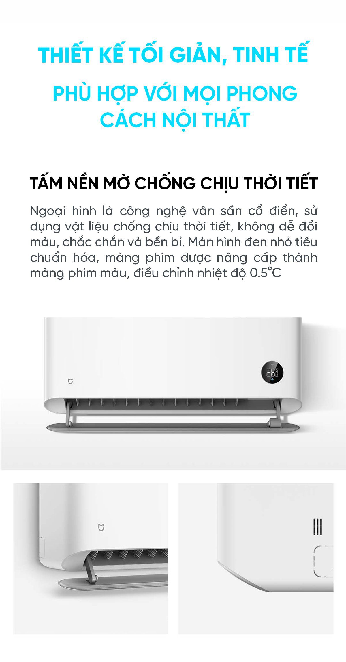 Điều hòa Xiaomi Mijia 12000BTU KFR-35GW/M2A1 1.5HP 2 chiều