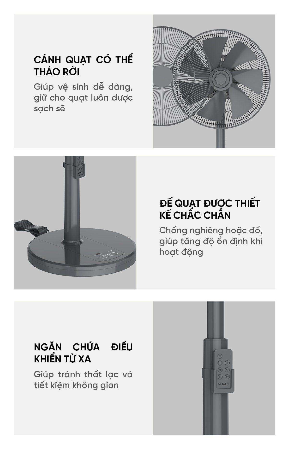Quạt Cây Thông Minh Kết Nối App Mihome Xiaomi New Widetech