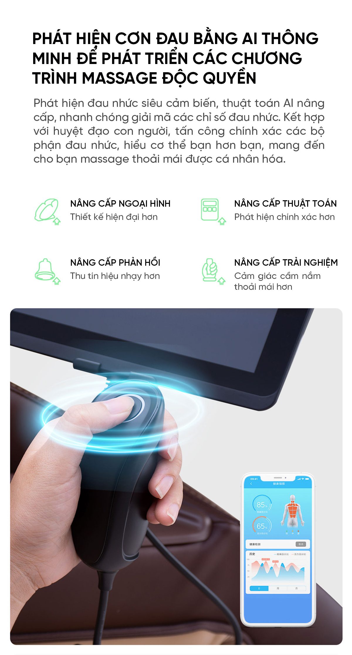 Ghế Massage Cao Cấp Xiaomi Joypal Monster V3 EC6602
