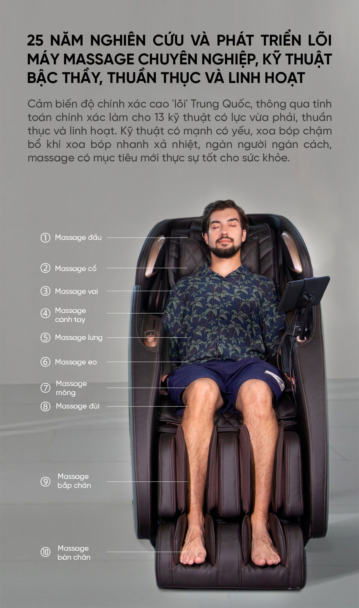 Ghế Massage Cao Cấp Xiaomi Joypal Monster V3 EC6602