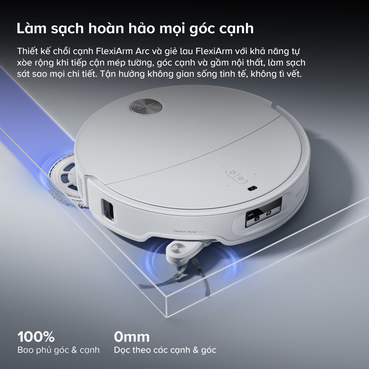 Robot hút bụi Roborock Q Revo EdgeT