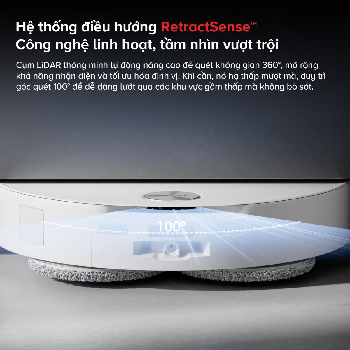 Robot hút bụi Roborock Q Revo EdgeT