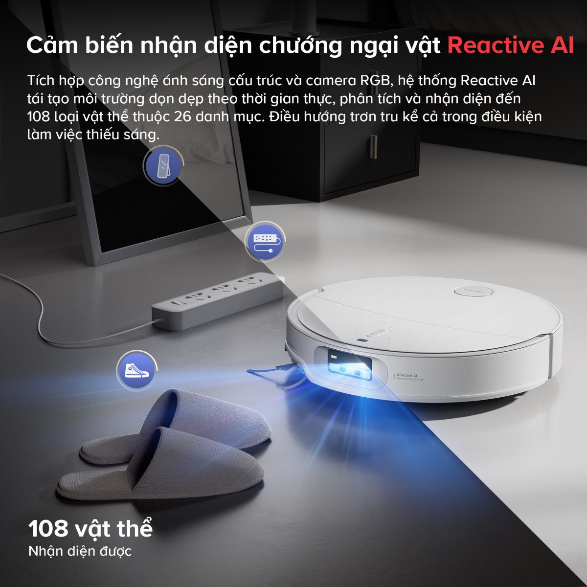 Robot hút bụi Roborock Q Revo EdgeT