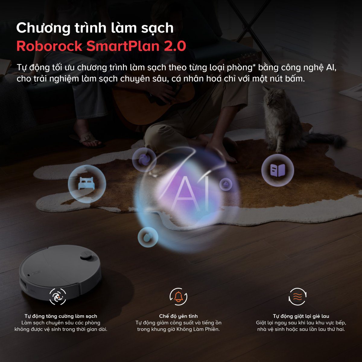 Robot hút bụi Roborock Q Revo EdgeT