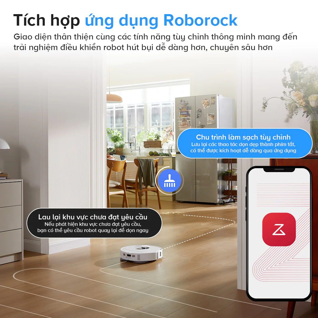 Robot hút bụi Roborock Q Revo Edge 5V1