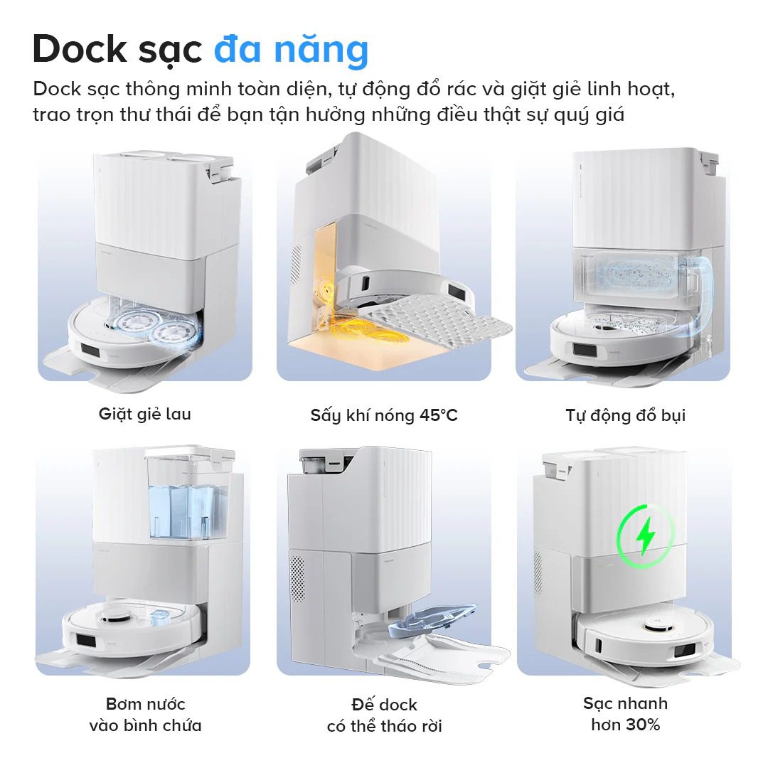 Robot hút bụi Roborock Q Revo 5AE