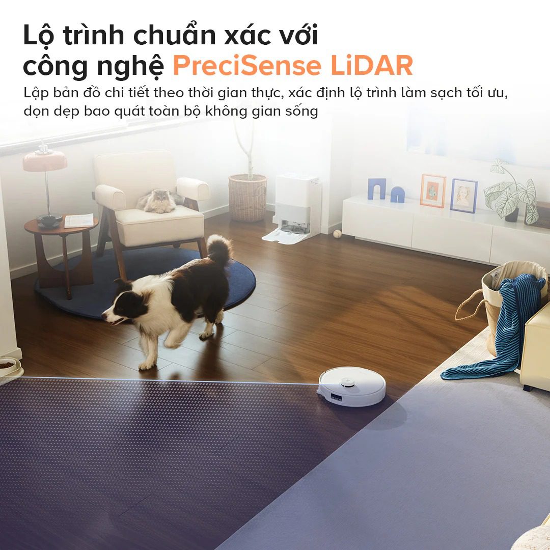 Robot hút bụi Roborock Q Revo Edge 5V1