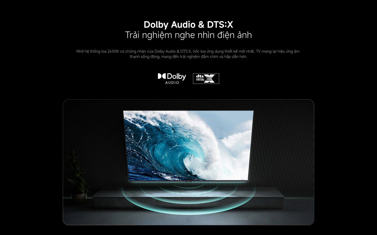 Tivi Xiaomi A 55 Inch – 2026 Bản Quốc Tế – 4K/60Hz – 2GB/8GB