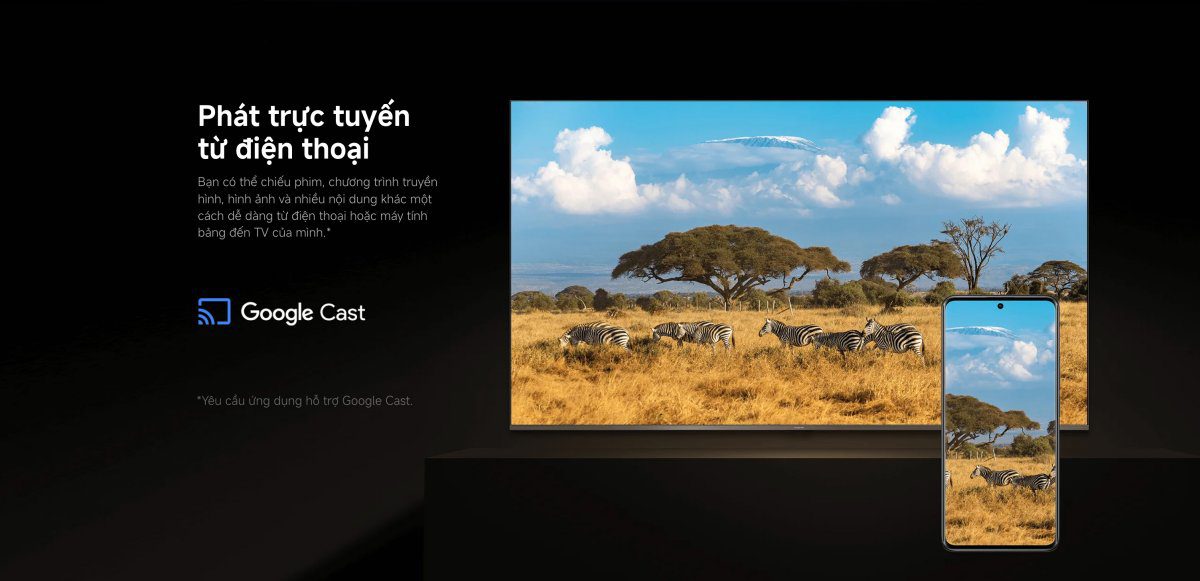 Tivi Xiaomi A Pro 65 Inch – 2026 Bản Quốc Tế – QLED 4K/60Hz – 2GB/8GB