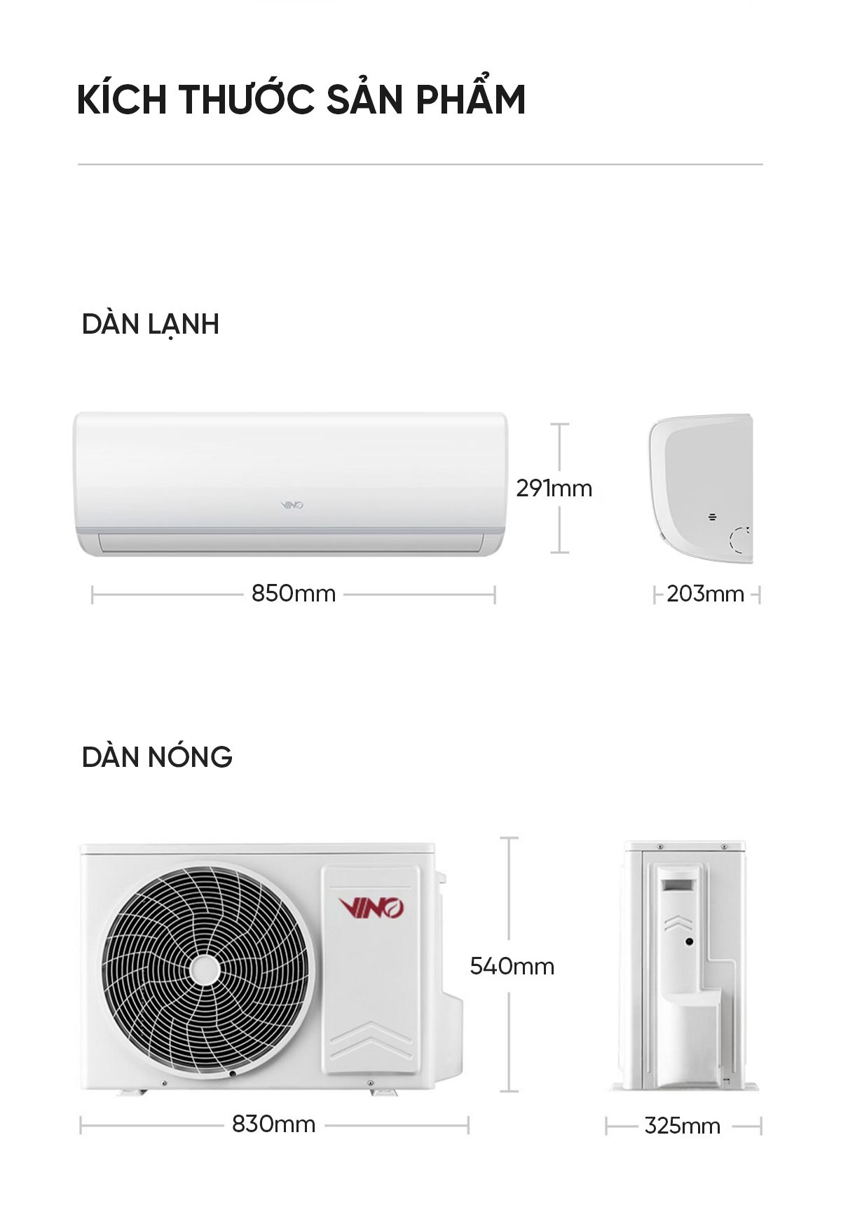 Điều Hoà Xiaomi Vino 12000 BTU 1 Chiều Làm Lạnh KF - 35W/V31ZA - 3 App Mihome