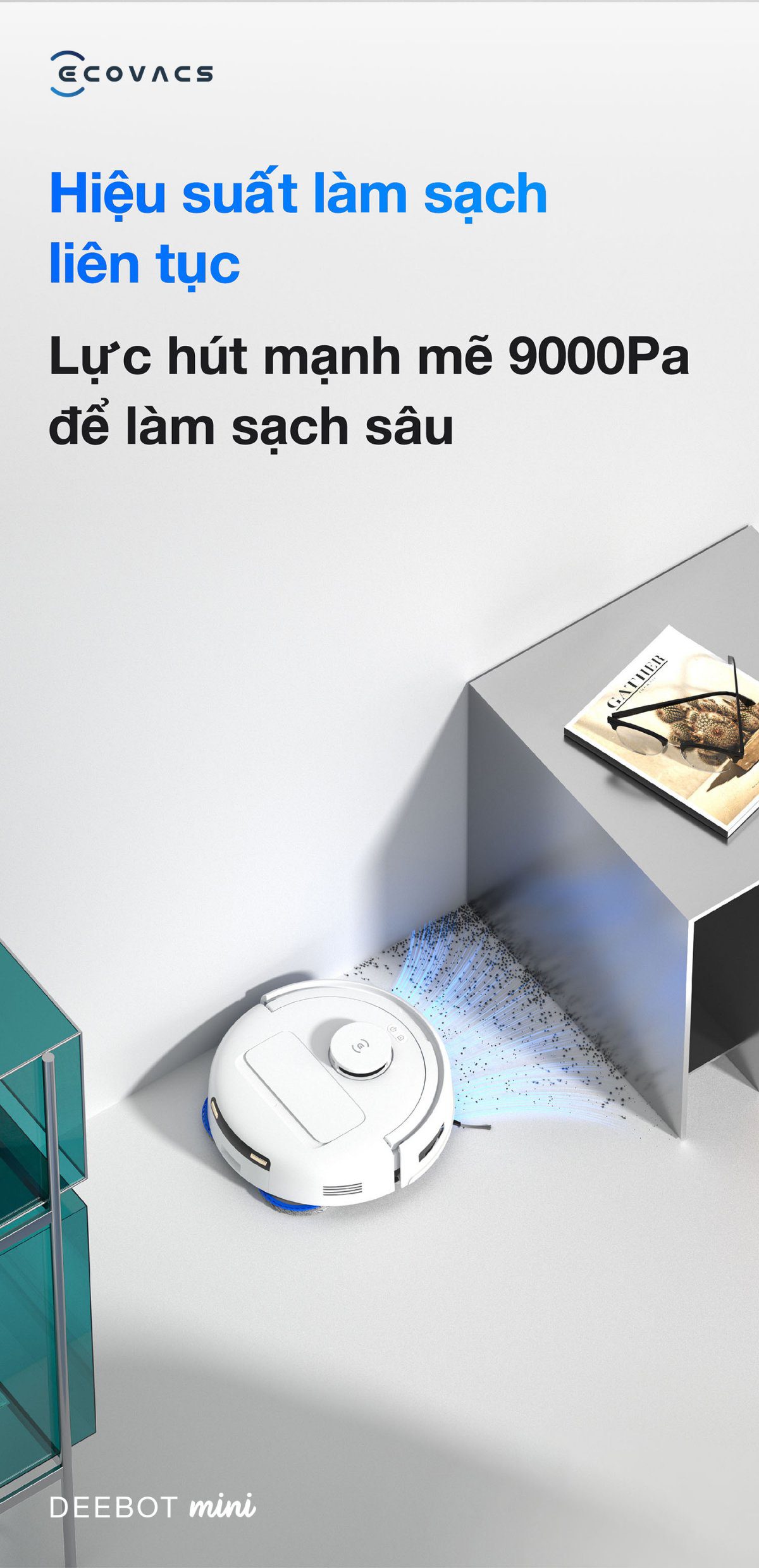 Robot hút bụi Ecovacs Mini