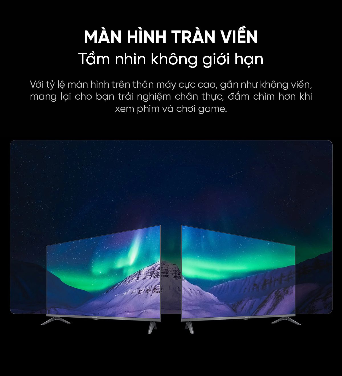 Tivi Xiaomi A Pro 32 Inch – 2026 Bản Quốc Tế – QLED 4K/60Hz – 2GB/8GB