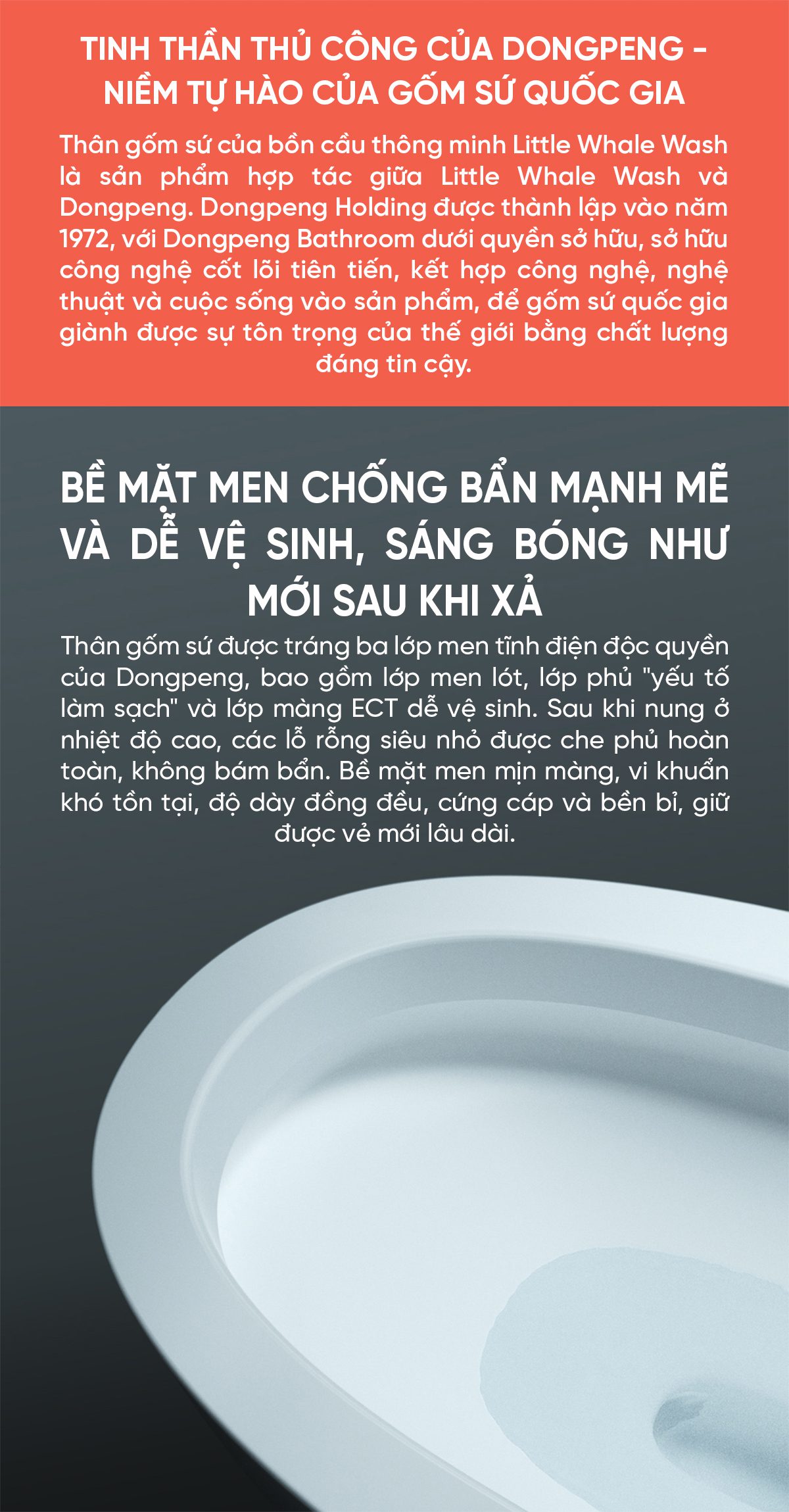 Bồn Cầu Thông Minh Little Whale Không Áp Lực Nước S7