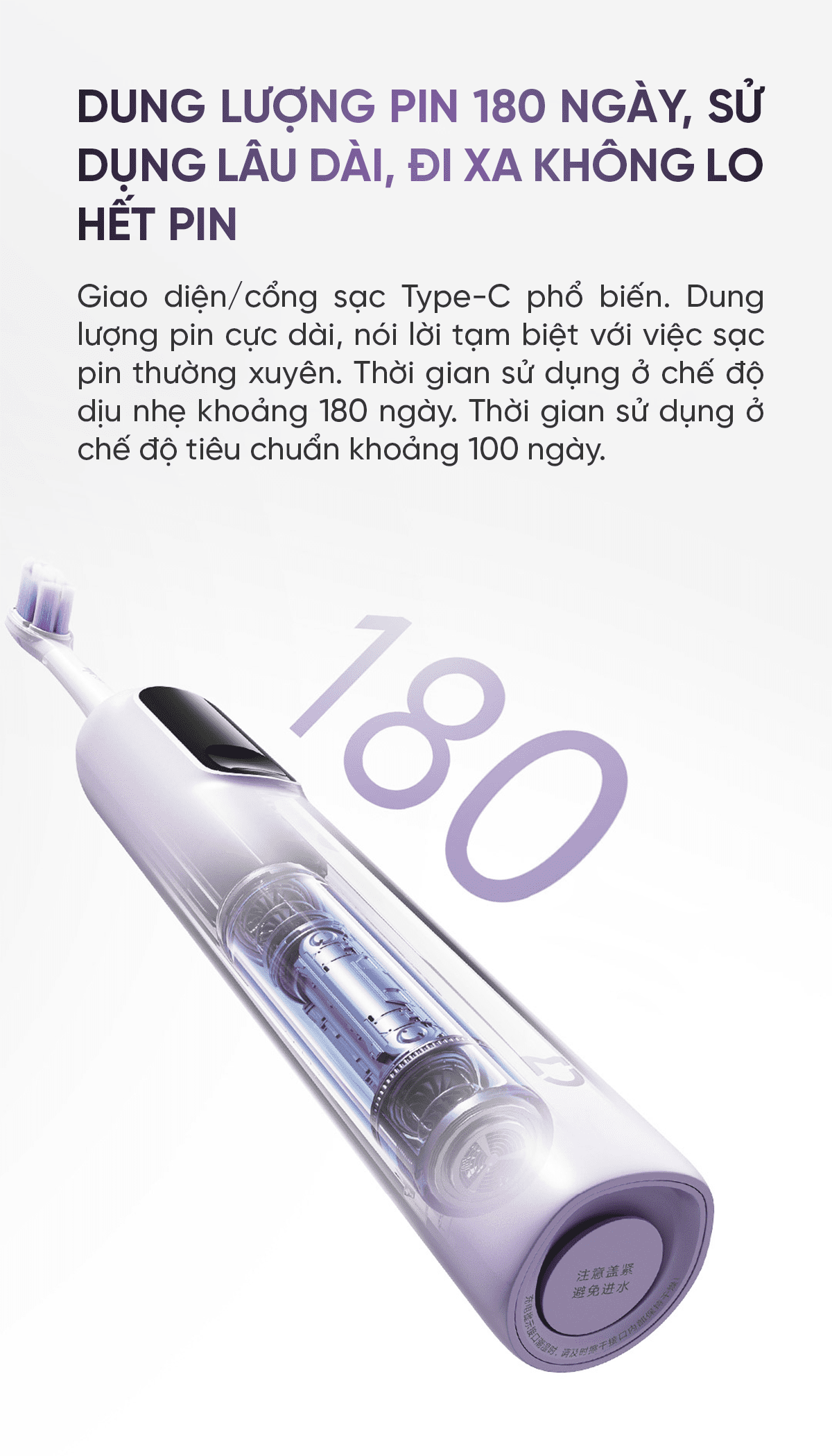 Bàn chải điện Xiaomi Mijia sonic sweep pro MES610