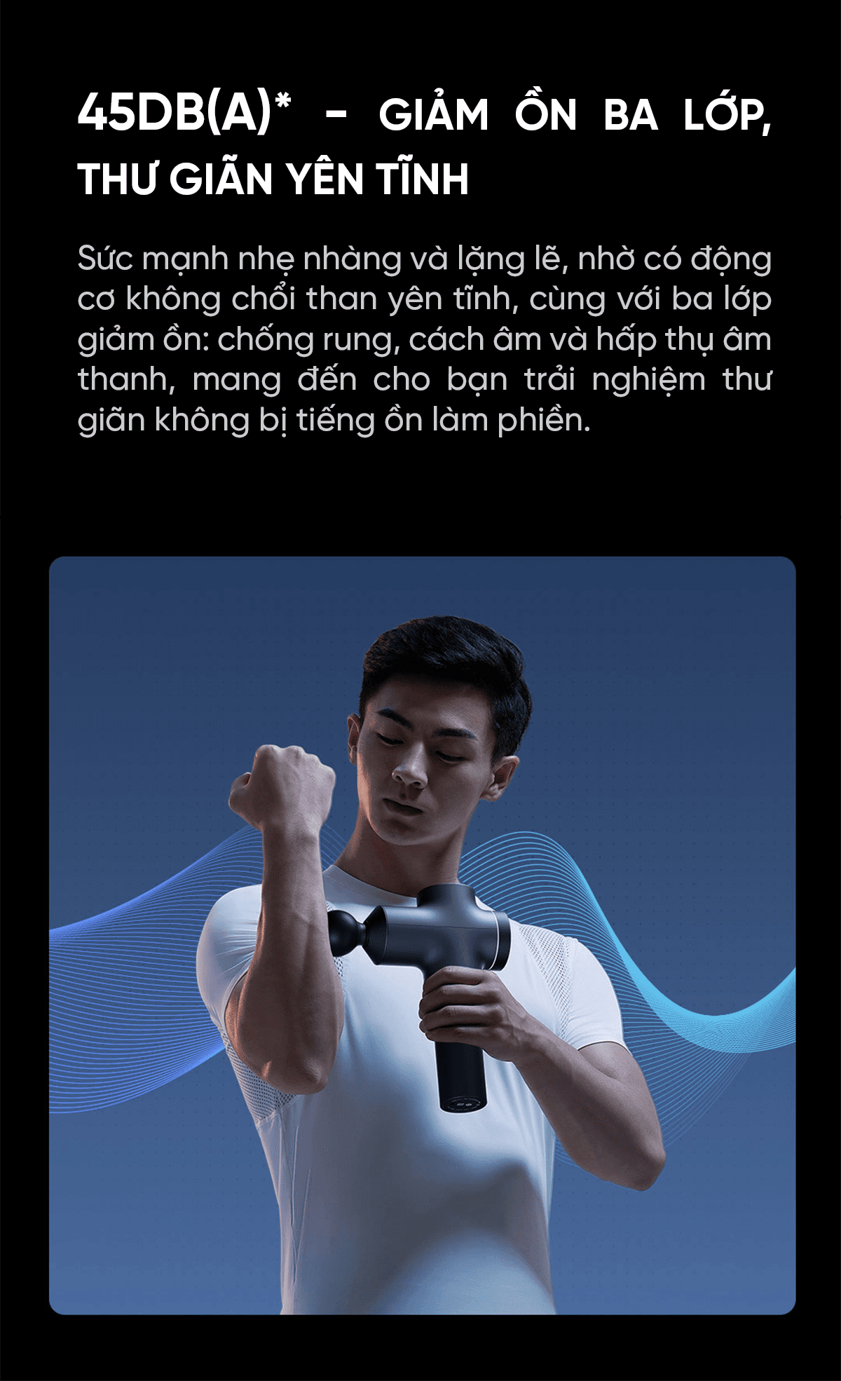 Súng massage cầm tay Xiaomi mijia pro MJJMQ02YM
