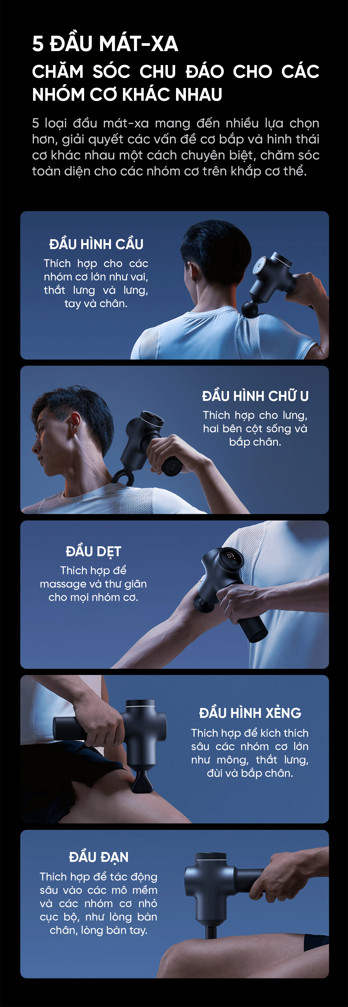 Súng massage cầm tay Xiaomi mijia pro MJJMQ02YM