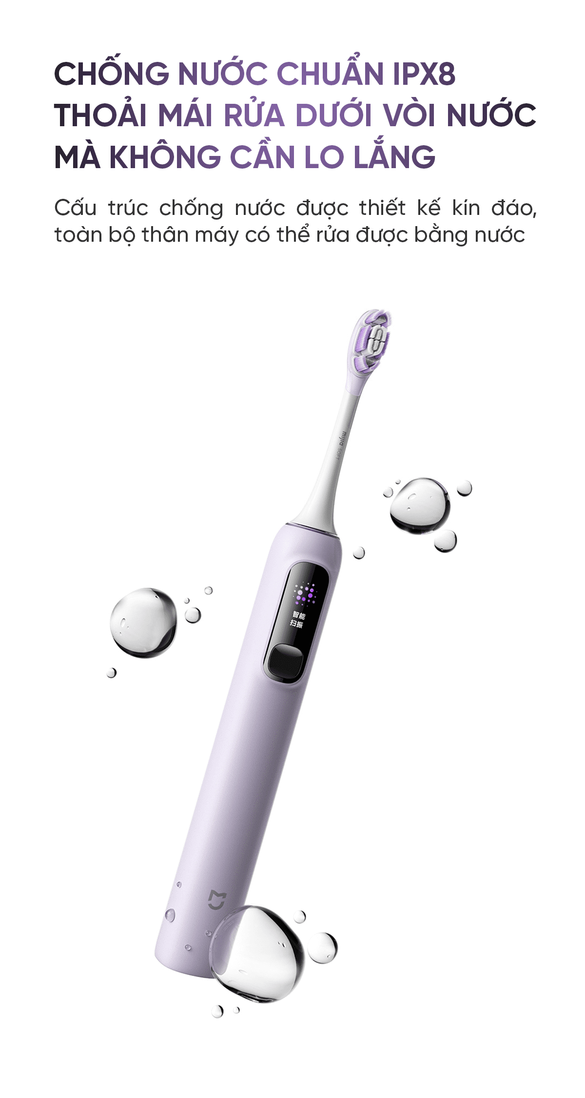 Bàn chải điện Xiaomi Mijia sonic sweep pro MES610