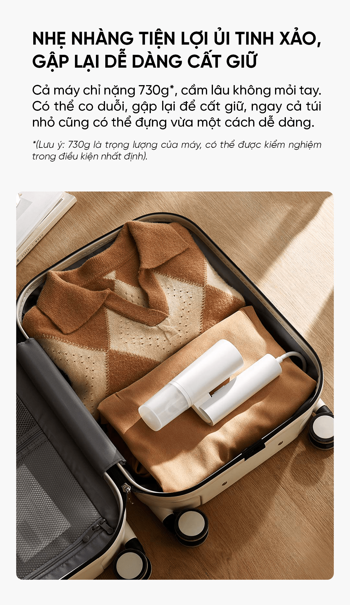 Bàn ủi hơi nước cầm tay Xiaomi mijia 2 MJGTJ02LF