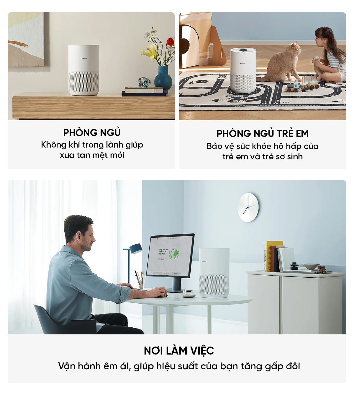 Máy Lọc Không Khí Thông Minh Purifier 4 Compact