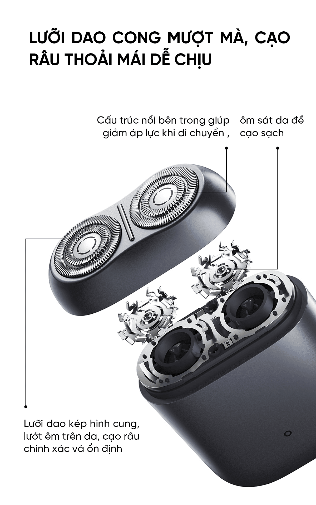 Máy cạo râu mini Xiaomi Mijia S200 Z010