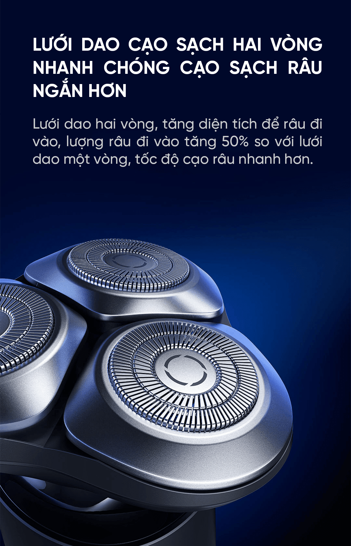 Máy cạo râu Xiaomi mijia S301