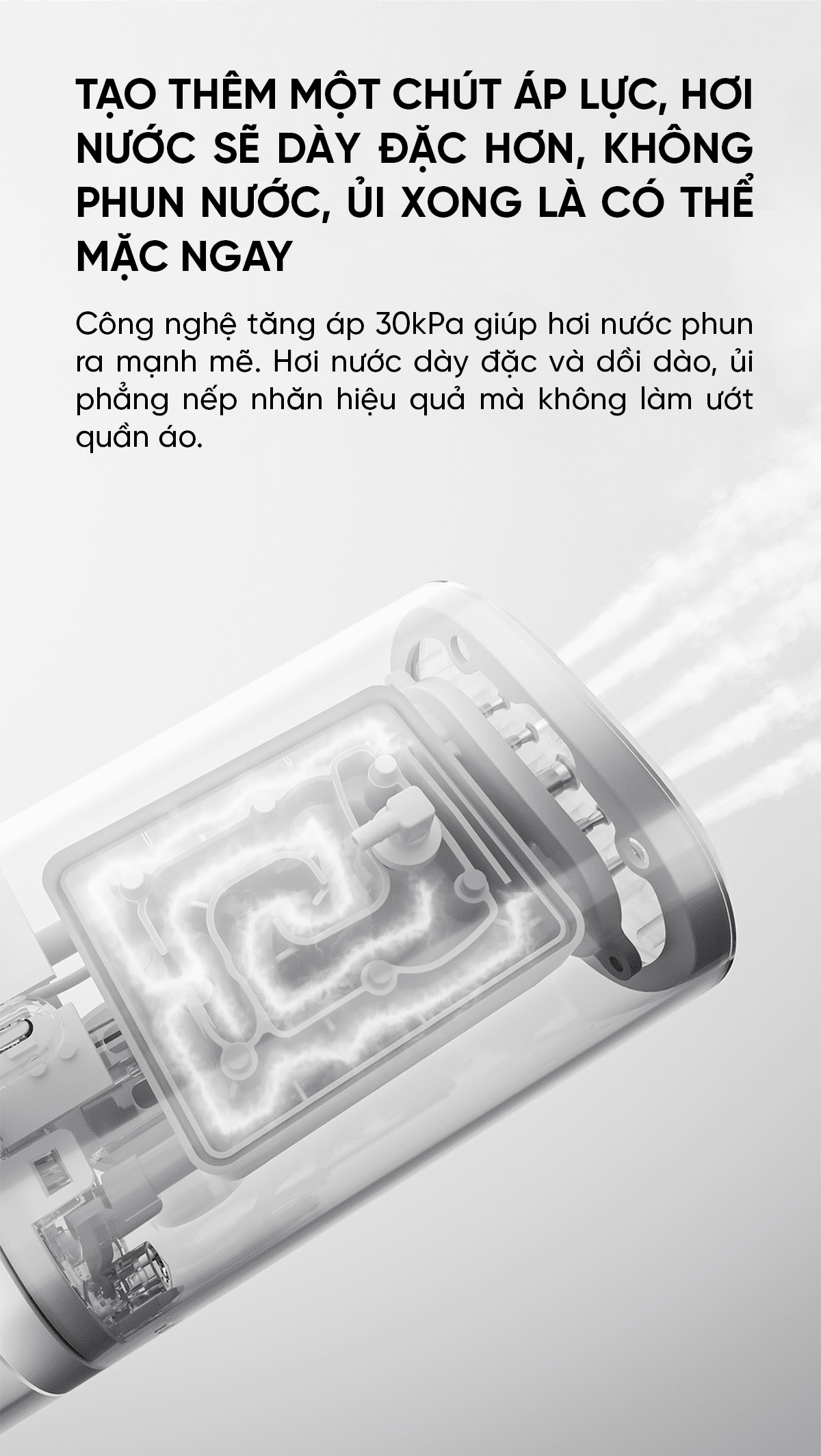 Bàn ủi hơi nước cầm tay Xiaomi mijia 2 MJGTJ02LF