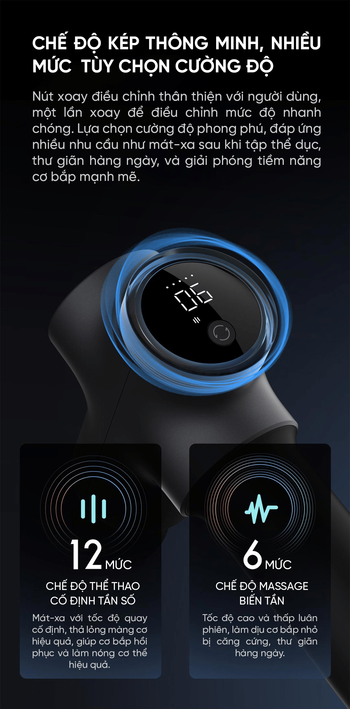 Súng massage cầm tay Xiaomi mijia pro MJJMQ02YM