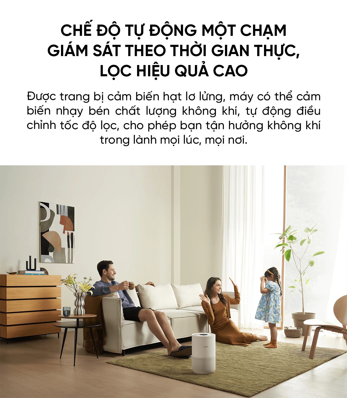 Máy Lọc Không Khí Thông Minh Purifier 4 Compact