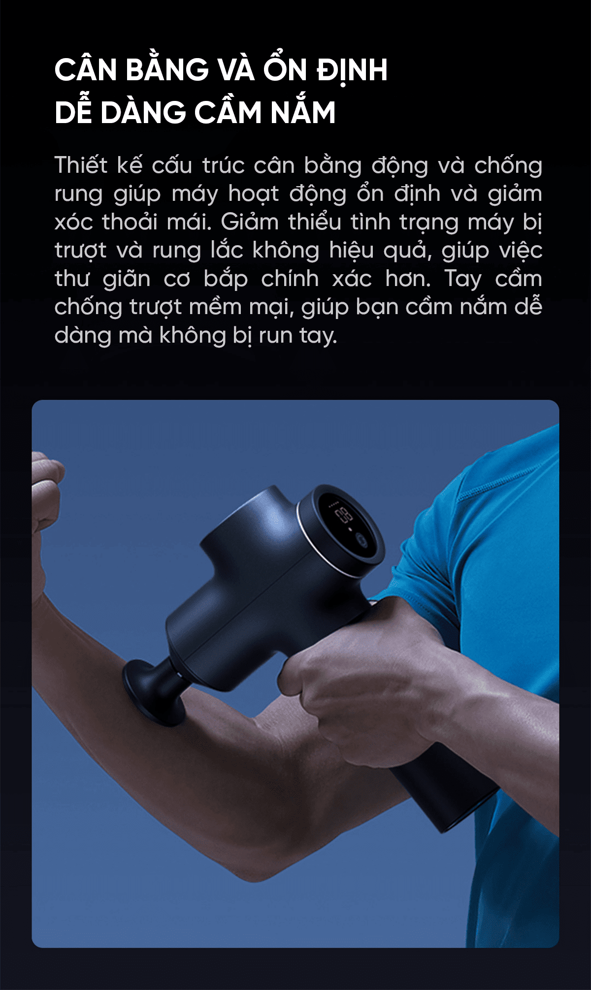 Súng massage cầm tay Xiaomi mijia pro MJJMQ02YM