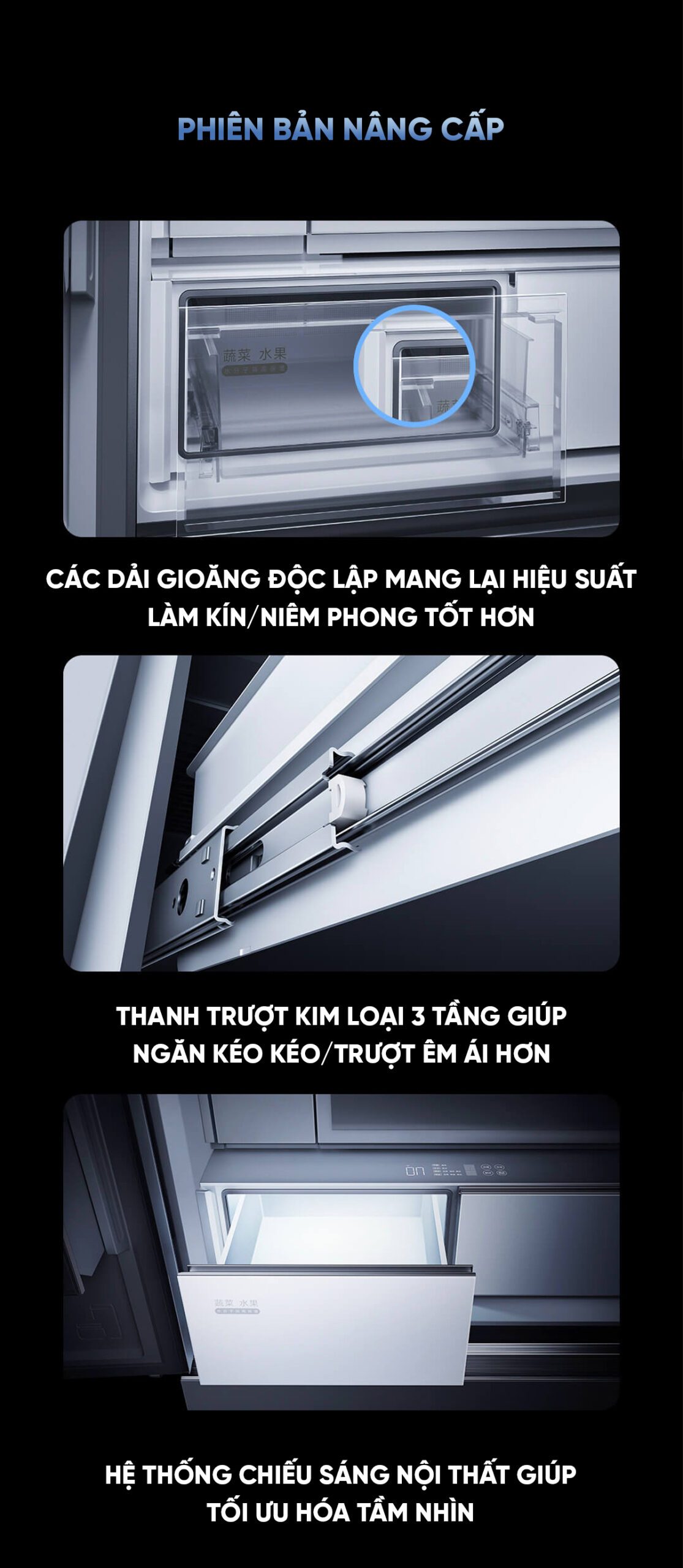 Tủ Lạnh Xiaomi Mija 560L Kiểu Pháp 2026 , Làm Lạnh Kép , Làm Đá Tự Động