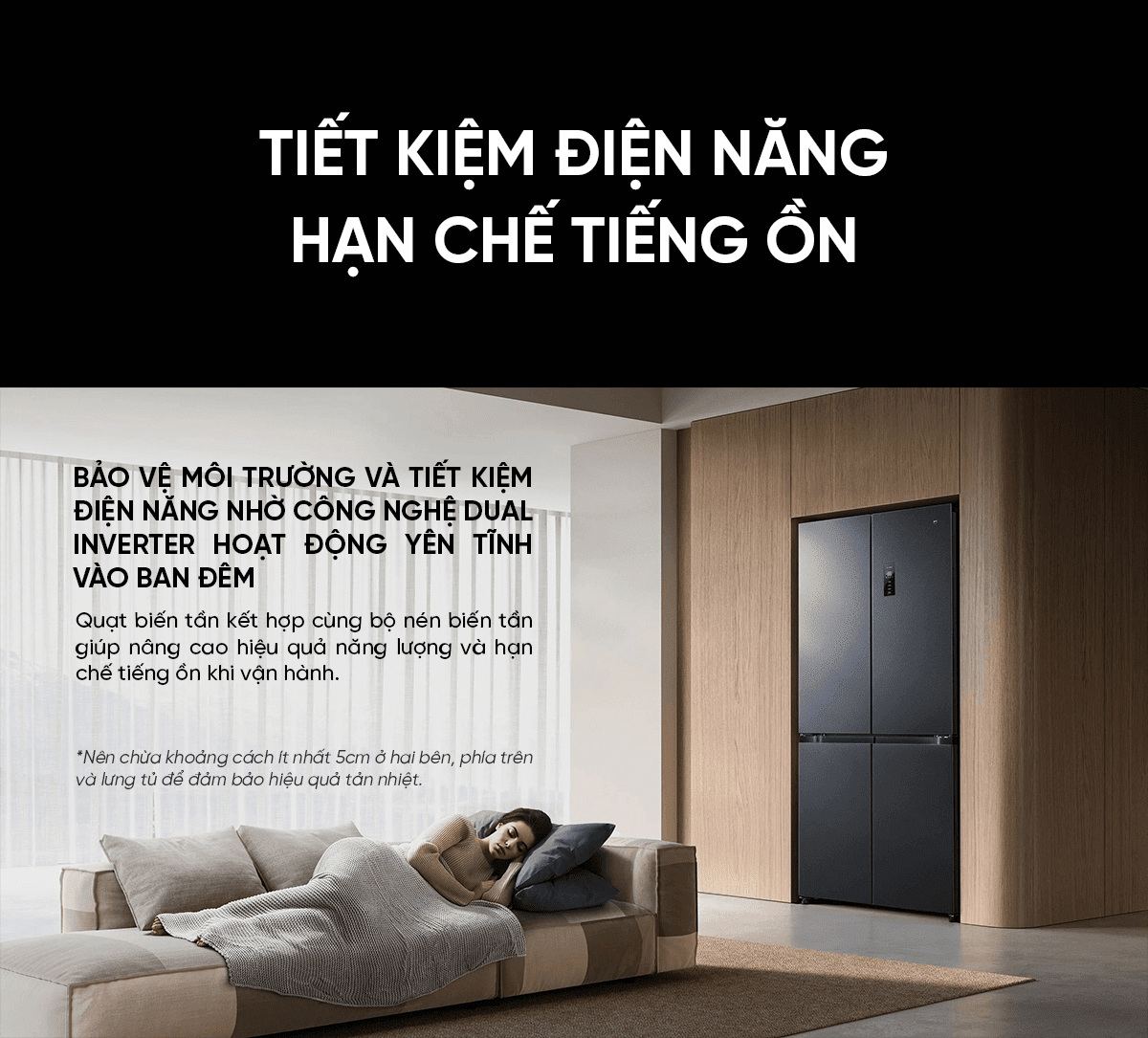 Tủ lạnh Xiaomi Mijia Cross Door 510L – Bản Quốc Tế, Bảo hành hãng