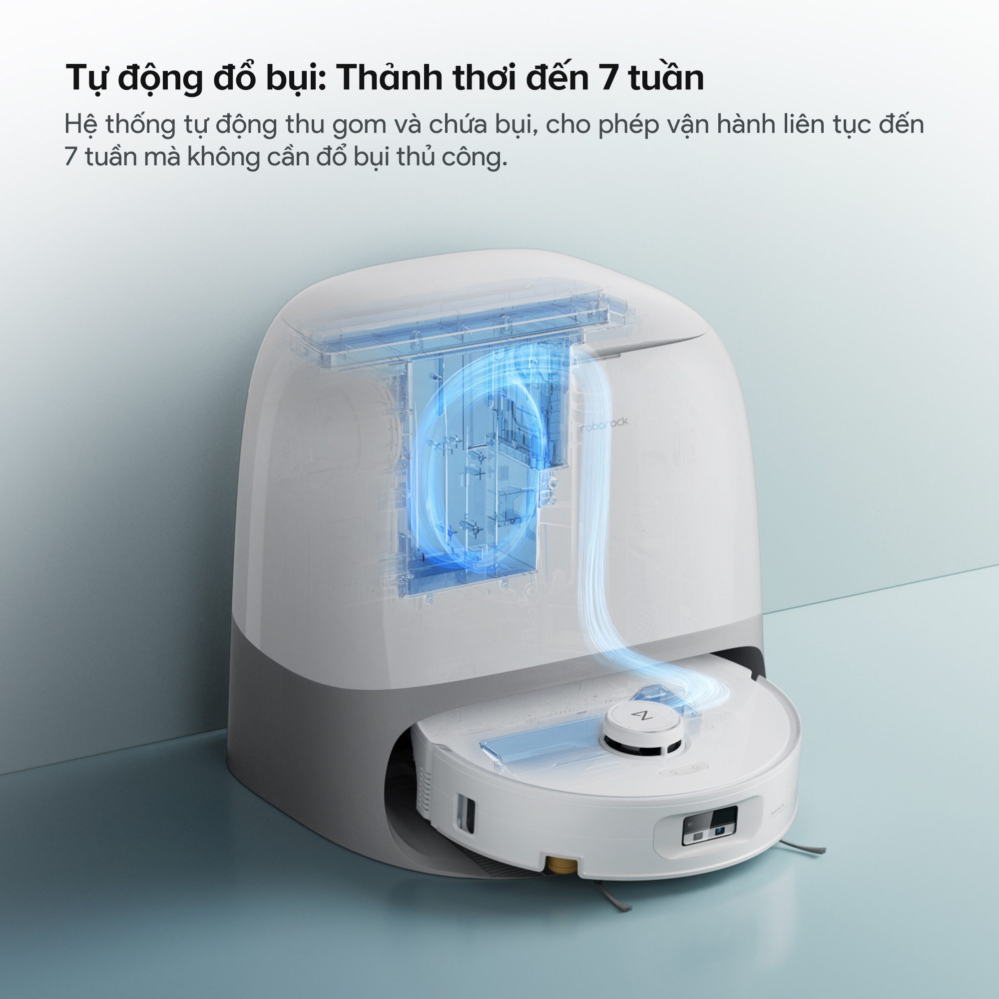 Robot hút bụi lau nhà Roborock Qrevo Curv 2 Flow