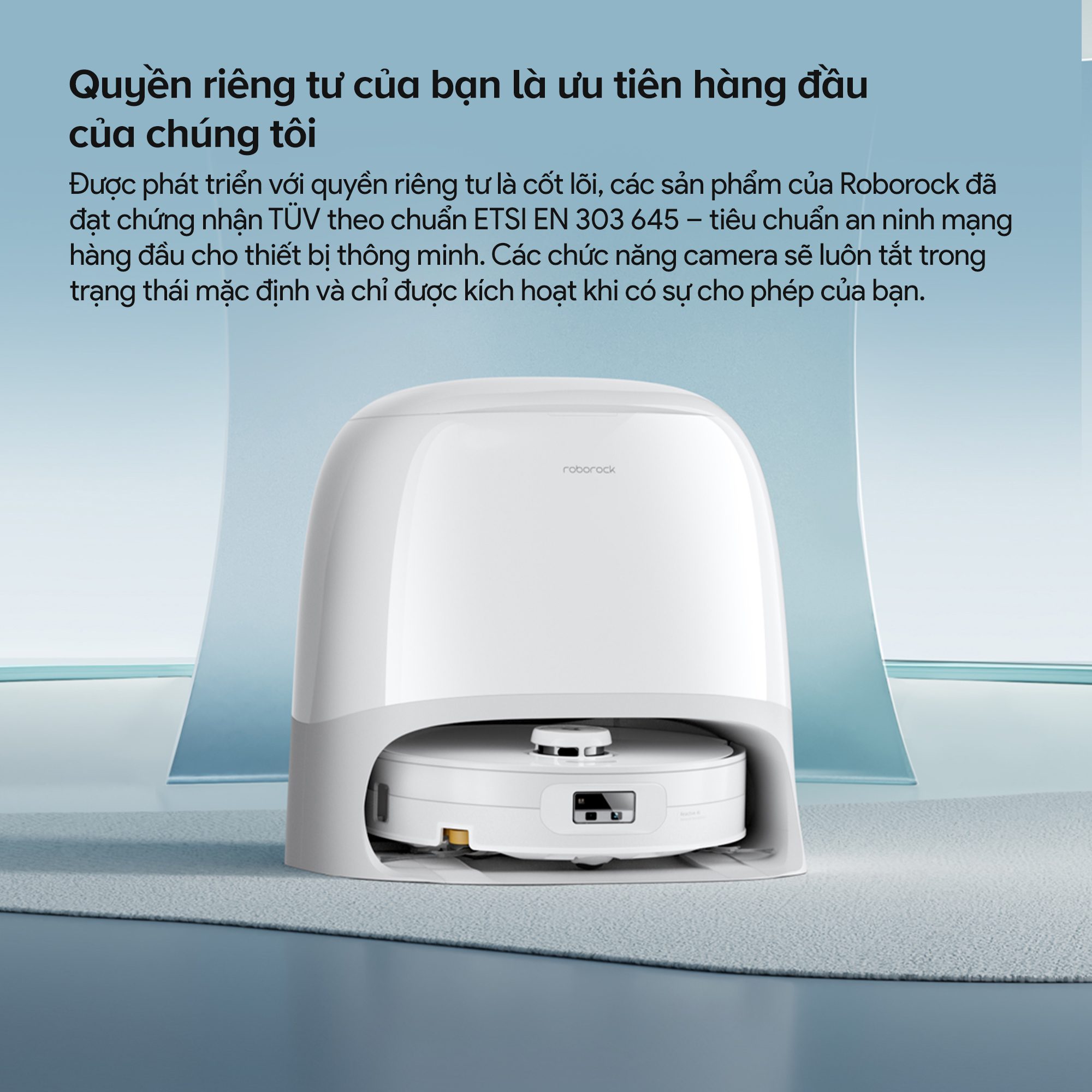 Robot hút bụi lau nhà Roborock Qrevo Curv 2 Flow