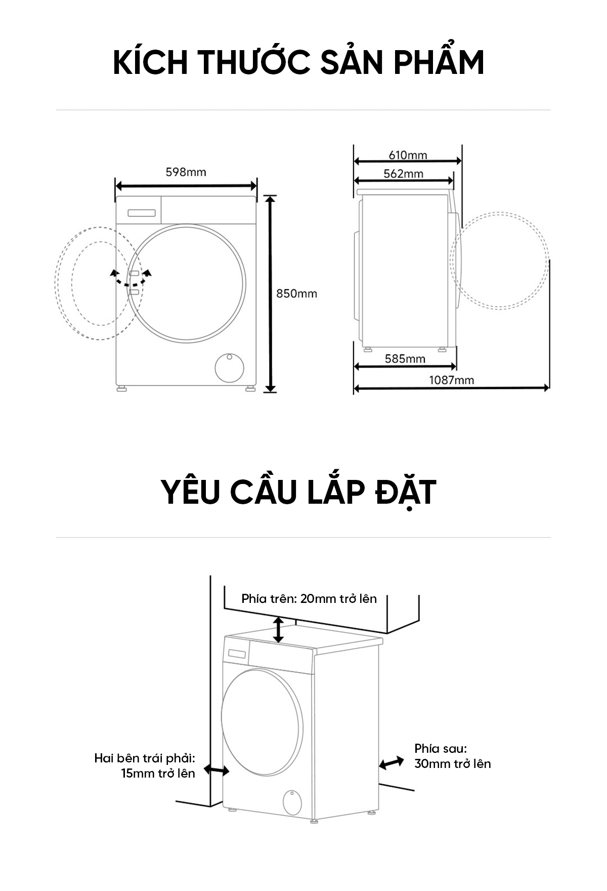 Máy Giặt Xiaomi Mija 2026 MJ101 Giặt 12kg Sấy 9kg 26 Chế Độ Giặt