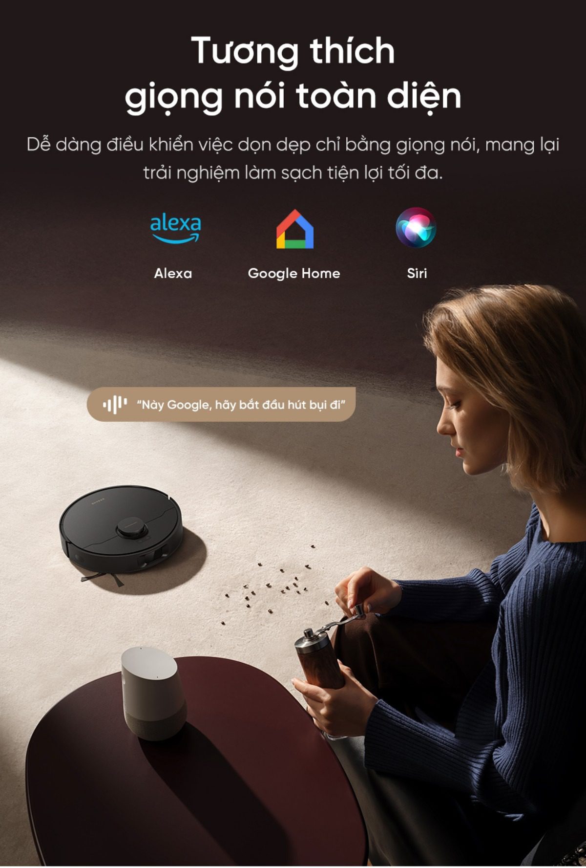 Robot hút bụi Dreame D20
