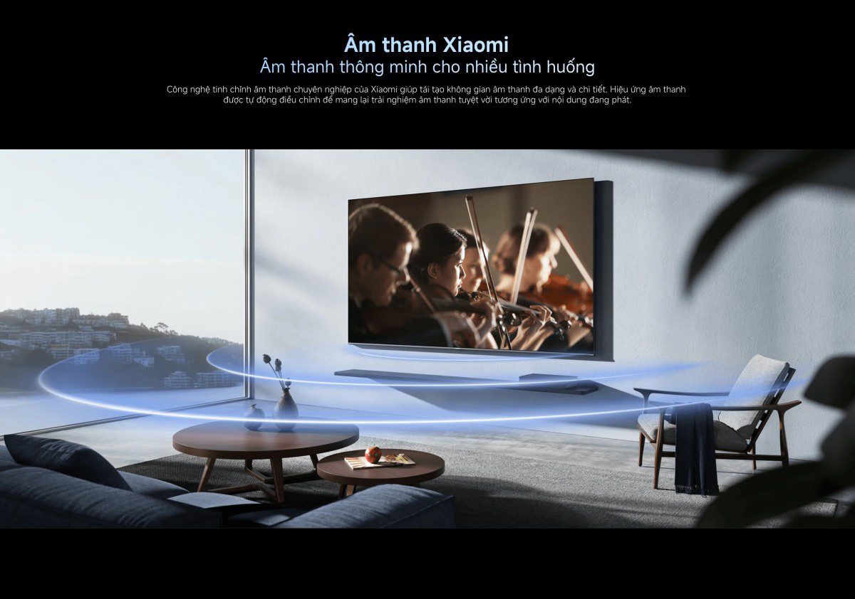 Tivi Xiaomi S Pro Mini LED 55 inch 2026 – Bản Quốc Tế – 4K/144Hz – 3GB/32GB