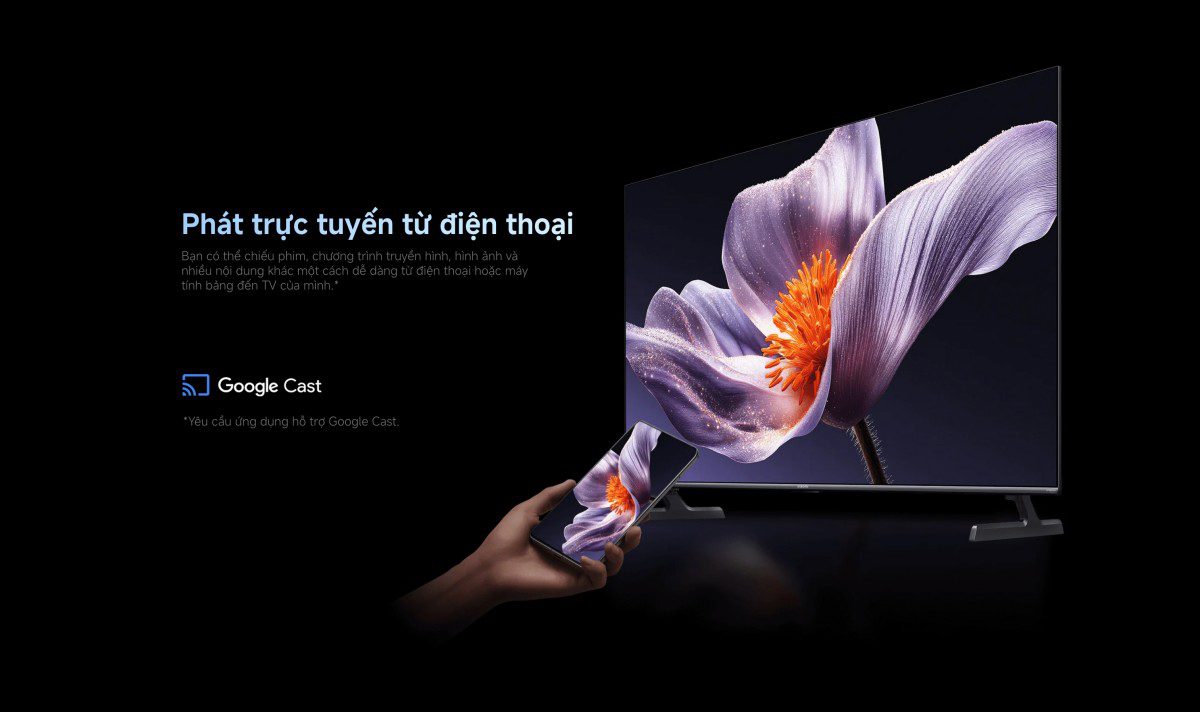 Tivi Xiaomi S Pro Mini LED 55 inch 2026 – Bản Quốc Tế – 4K/144Hz – 3GB/32GB