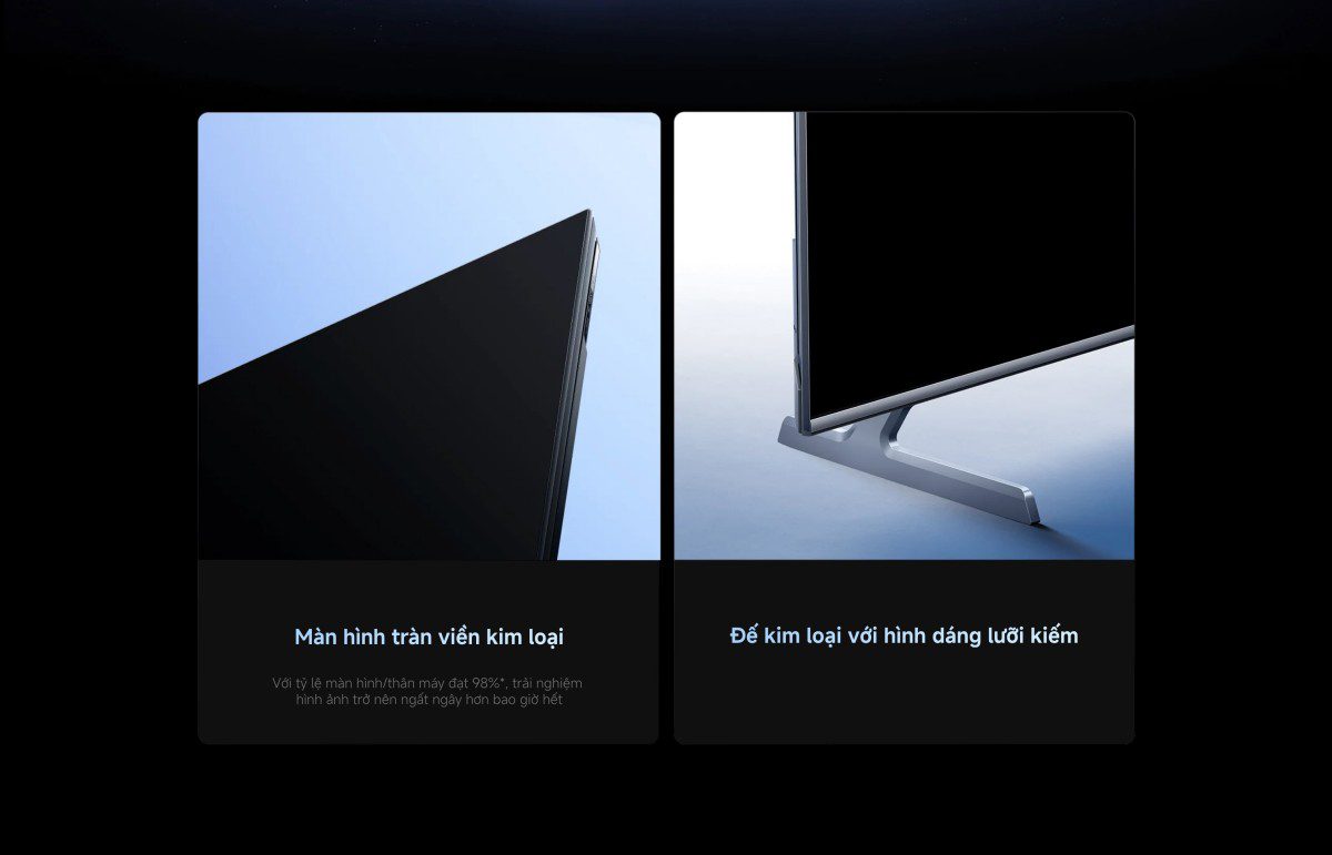 Tivi Xiaomi S Pro Mini LED 55 inch 2026 – Bản Quốc Tế – 4K/144Hz – 3GB/32GB