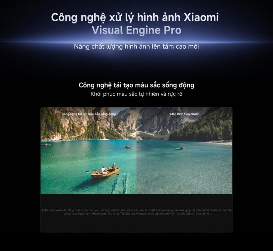 Tivi Xiaomi S Pro Mini LED 65inch 2026 – Bản Quốc Tế – 4K/144Hz – 3GB/32GB