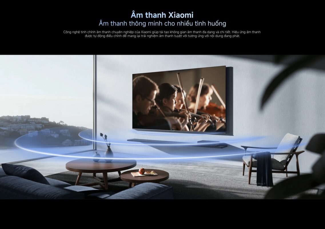 Tivi Xiaomi S Pro Mini LED 65inch 2026 – Bản Quốc Tế – 4K/144Hz – 3GB/32GB