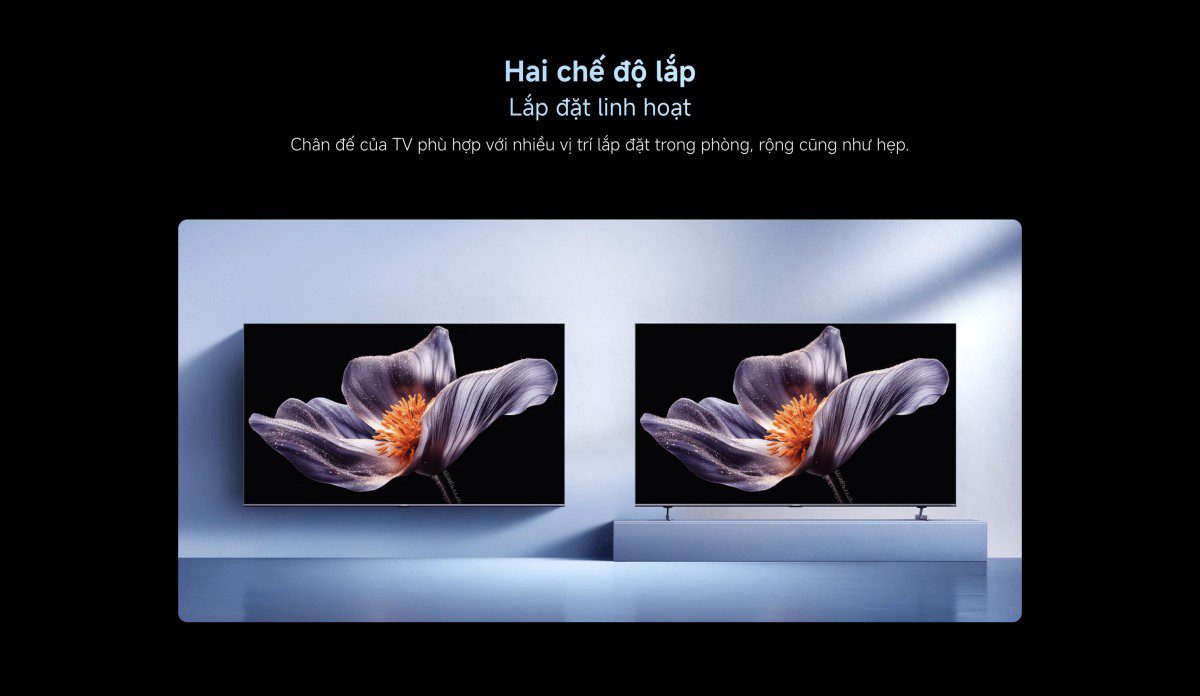 Tivi Xiaomi S Pro Mini LED 65inch 2026 – Bản Quốc Tế – 4K/144Hz – 3GB/32GB