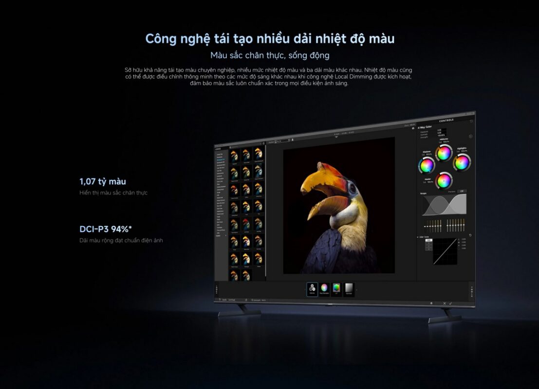 Tivi Xiaomi S Pro Mini LED 65inch 2026 – Bản Quốc Tế – 4K/144Hz – 3GB/32GB