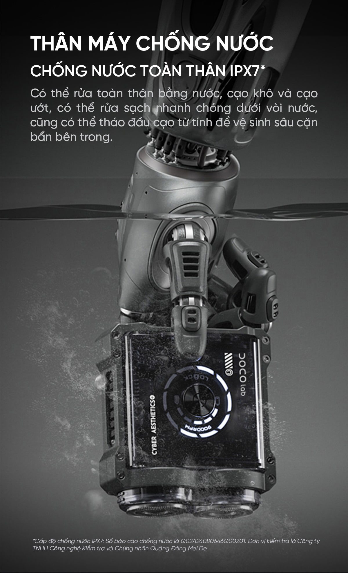Máy cạo râu doco TS001100
