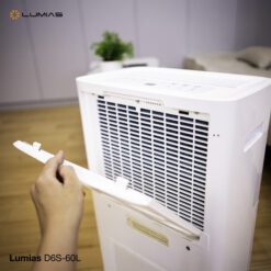 Máy hút ẩm kiêm lọc khí thông minh 60L Lumias D6S-60L (HEPA)