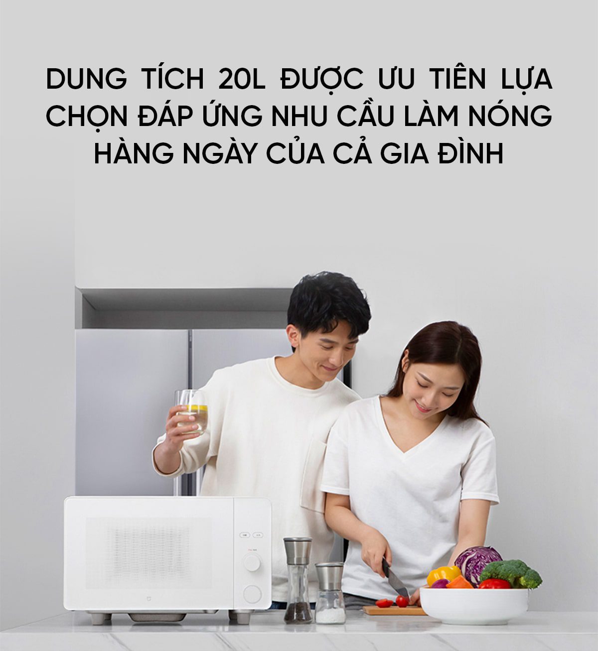 Lò vi sóng Xiaomi Mija 20L Bản Smart Kết nối App Mihome